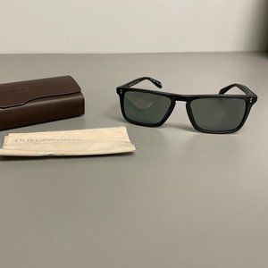 Oliver Peoples Bernardo Sunglasses Matte Black Photorchromic Lenses